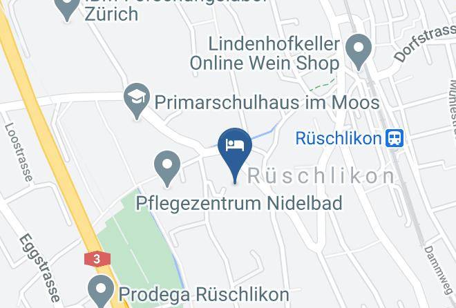 Hotel Belvoir Ruschlikon Map