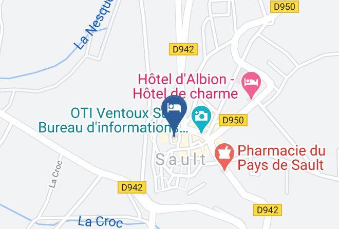 Vaucluse - Hotel Belvue Maps