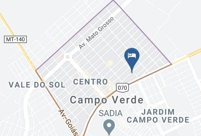 Campo Verde - Hotel Bem Bom I Maps