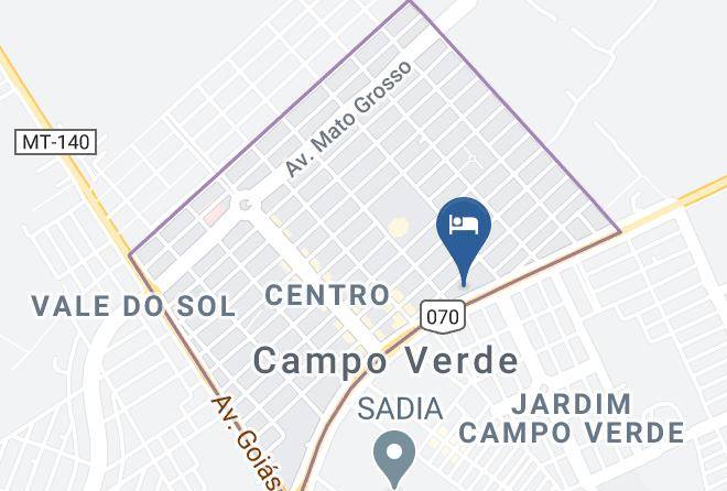 Campo Verde - Hotel Bem Bom Ii Maps