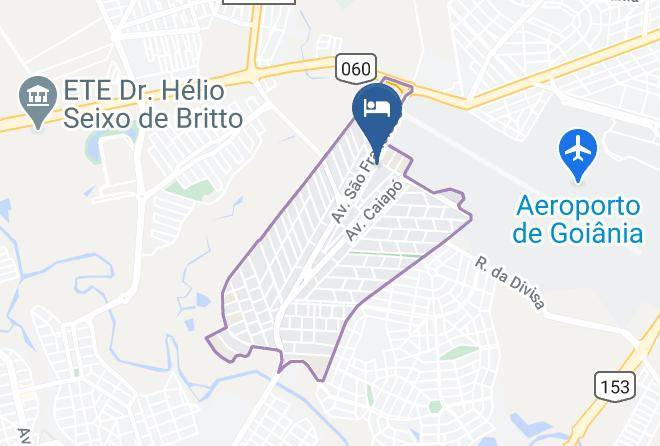 Goiania - Hotel Bem Estar Maps