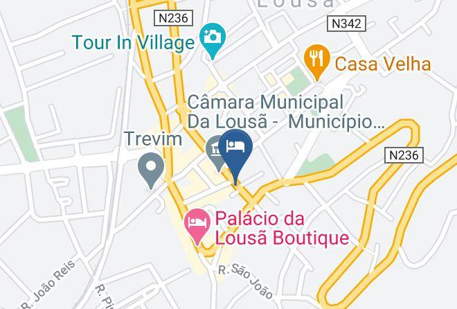 Lousa - Hotel Bem Estar Maps