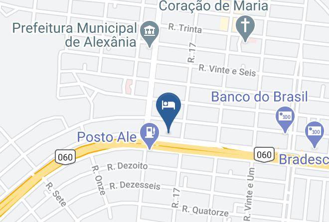 Alexania - Hotel Bem Me Quer Maps