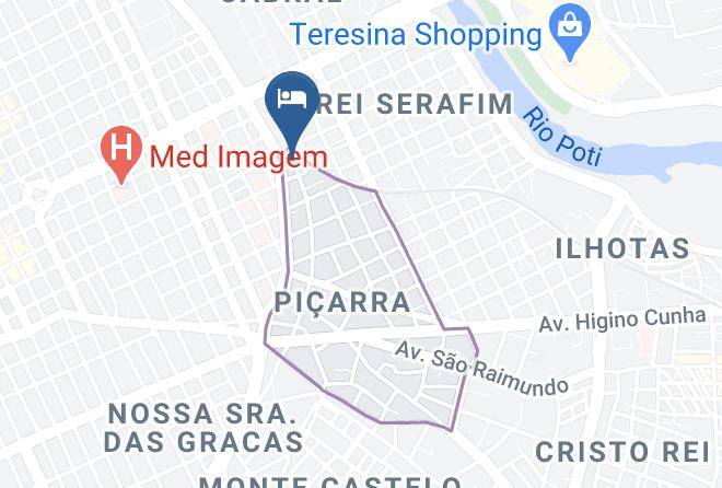Teresina - Hotel Bem Vindo Maps