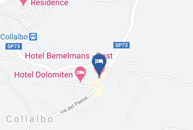 Bolzano - Hotel Bemelmans Post Maps