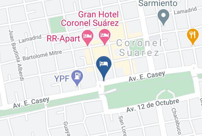 Coronel Suarez - Hotel Bender Maps