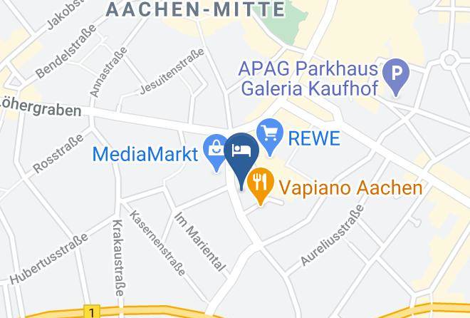 Aachen - Hotel Benelux Maps