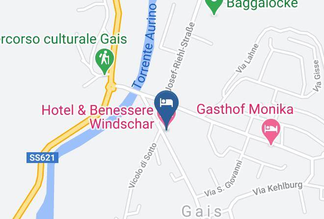 Bolzano - Hotel & Benessere Windschar Maps
