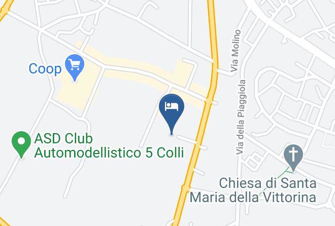 Perugia - Hotel Beniamino Ubaldi Maps