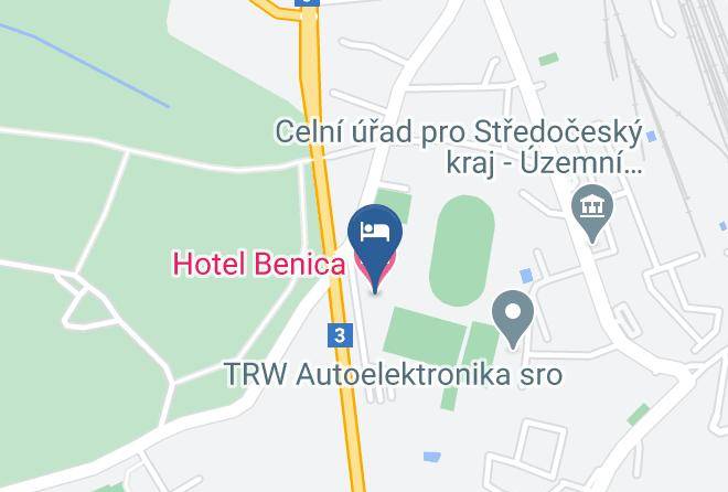 Benesov - Hotel Benica Maps