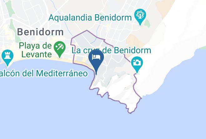 Alicante - Hotel Benikaktus Maps