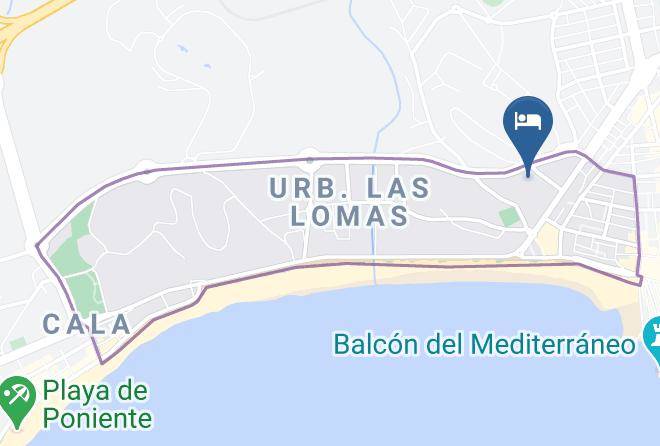 Alicante - Hotel Benilux Park Maps