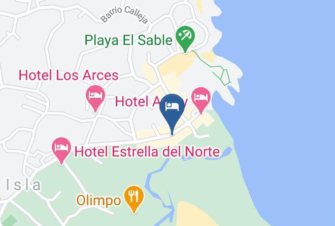 Hotel Benimar Map