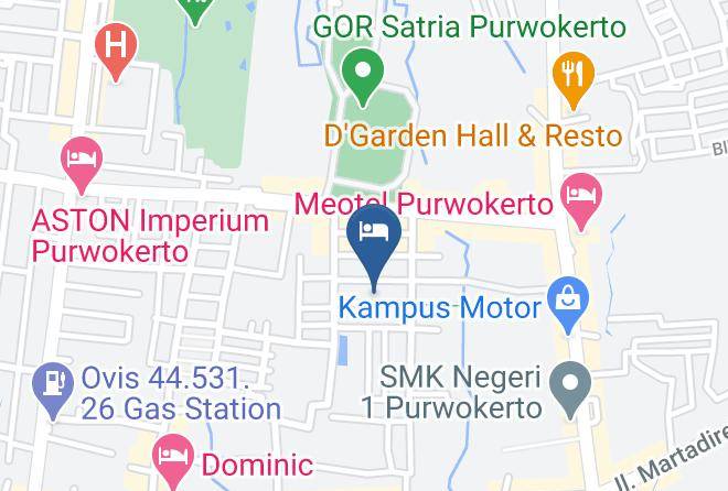 Banyumas Regency - Hotel Bening Syariah Maps