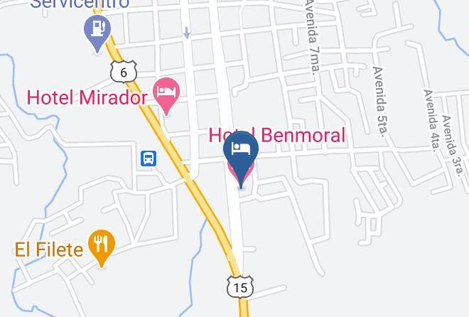 Ocotal - Hotel Benmoral Maps