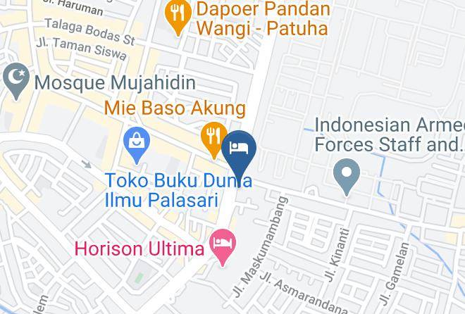 Bandung - Hotel Benua Maps