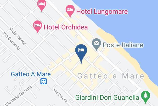 Forli - Hotel Benvenuti Maps