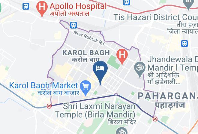 Karol Bagh - Hotel Benz International Maps
