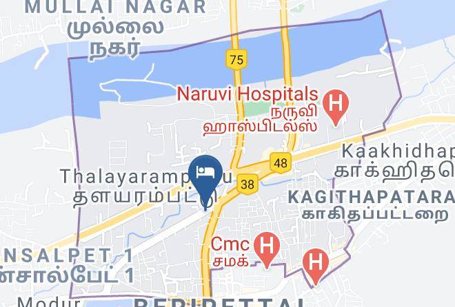 Hotel Benzz Park Map