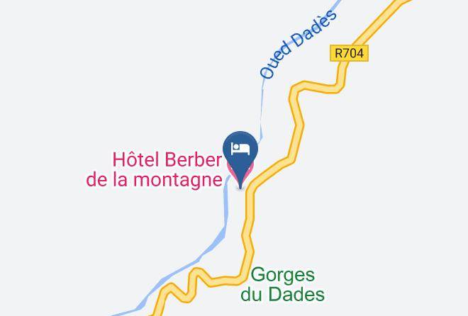 Meknes Tafilalet - Hotel Berber De La Montagne Maps