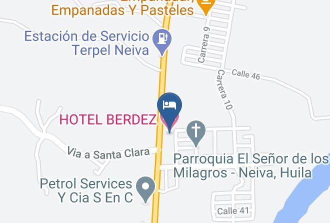 Palermo - Hotel Berdez Maps