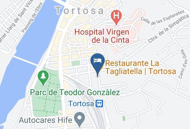 Tarragona - Hotel Berenguer Iv Maps