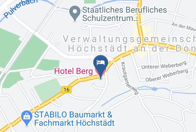 Dillingen - Hotel Berg Maps