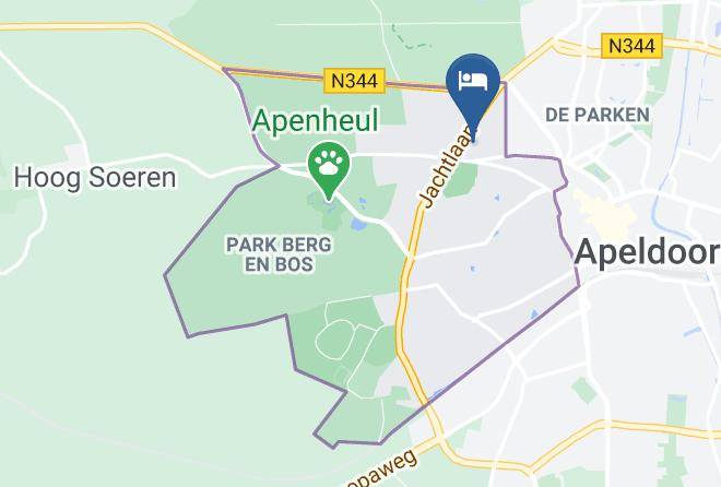 Hotel Berg En Bos Map