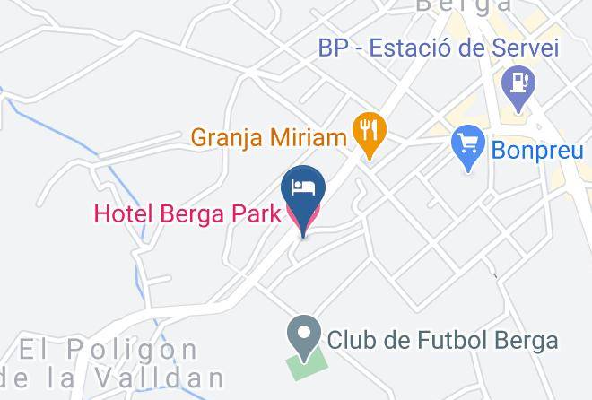 Barcelona - Hotel Berga Park Maps