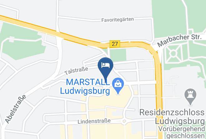 Ludwigsburg - Hotel Bergamo Maps