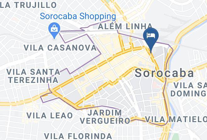 Sorocaba - Hotel Bergamo Maps