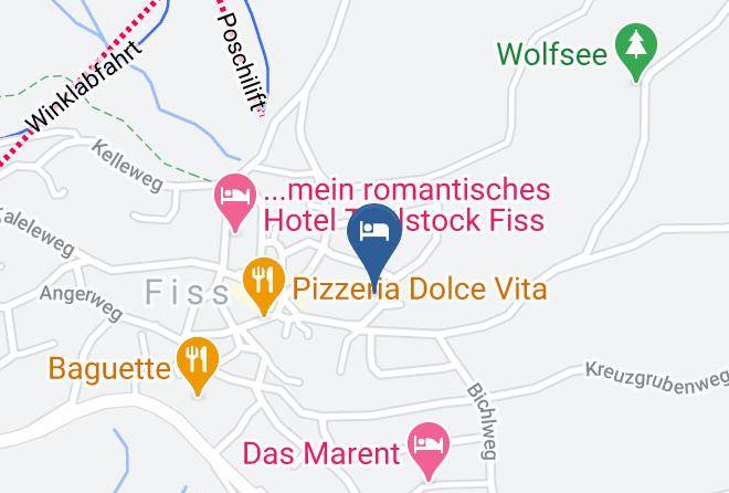 Landeck - Hotel Bergblick Fiss Maps