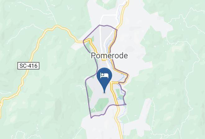 Pomerode - Hotel Bergblick Maps