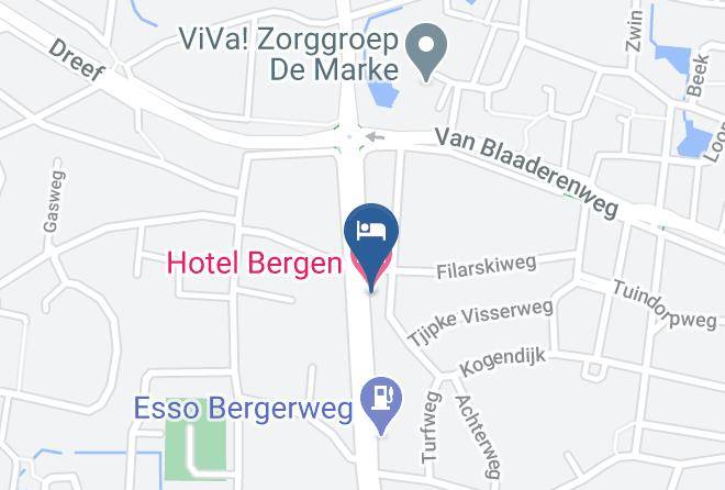 Bergen - Hotel Bergen Maps