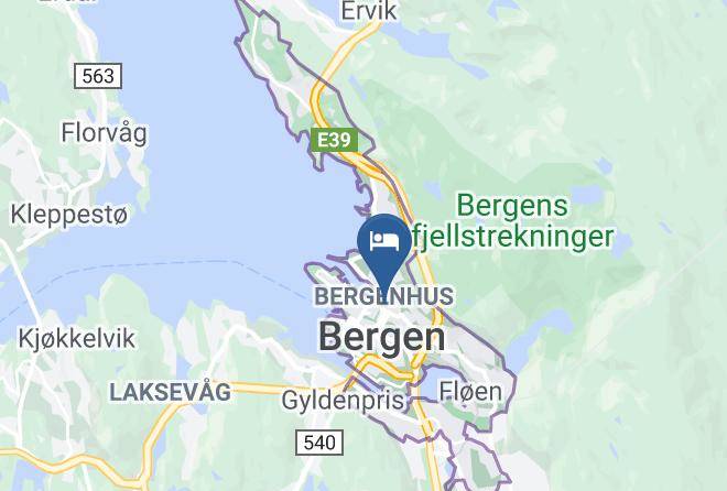 Bergen Bors Hotel Map