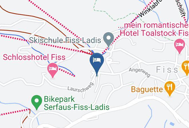 Landeck - Hotel Bergfrieden Maps