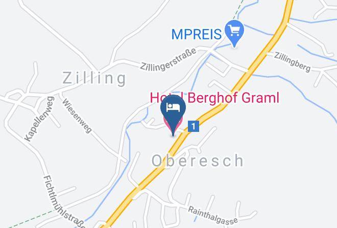 Salzburg Umgebung - Hotel Berghof Graml Maps