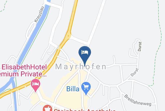 Schwaz - Hotel Berghof Mayrhofen Hotel Zillertal Maps