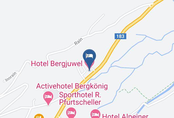 Innsbruck Land - Hotel Bergjuwel Maps