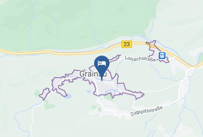 Garmisch Partenkirchen - Hotel Bergland Maps