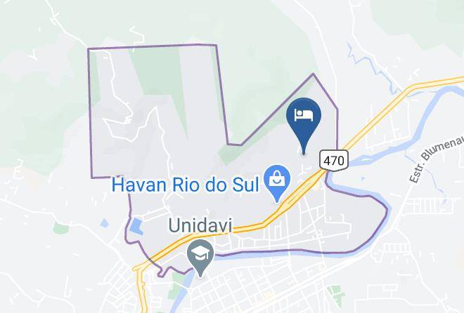 Rio Do Sul - Hotel Bergozza Maps