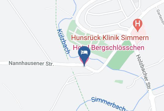 Rhein Hunsruck Kreis - Hotel Bergschlosschen Maps