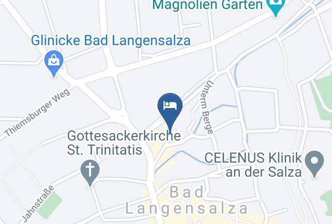 Unstrut Hainich Kreis - Pension Bergstube Maps