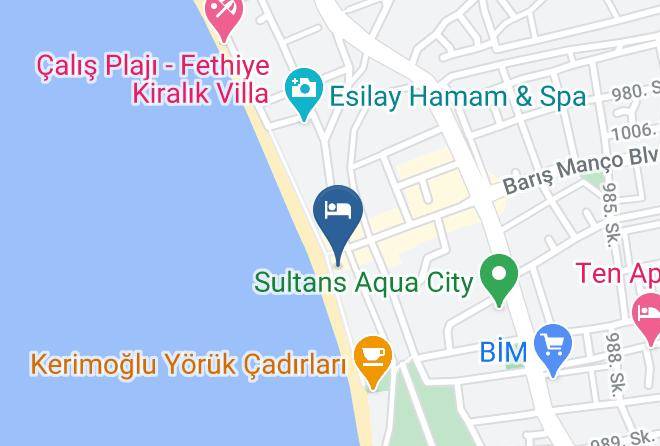 Fethiye - Hotel Berlin Maps