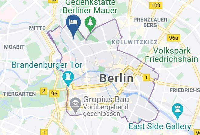 Stadt Berlin - Innside By Melia Berlin Mitte Maps