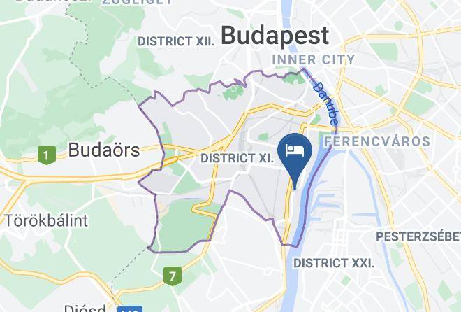 Budapest 11 Kerulet - Hotel Berlin Maps