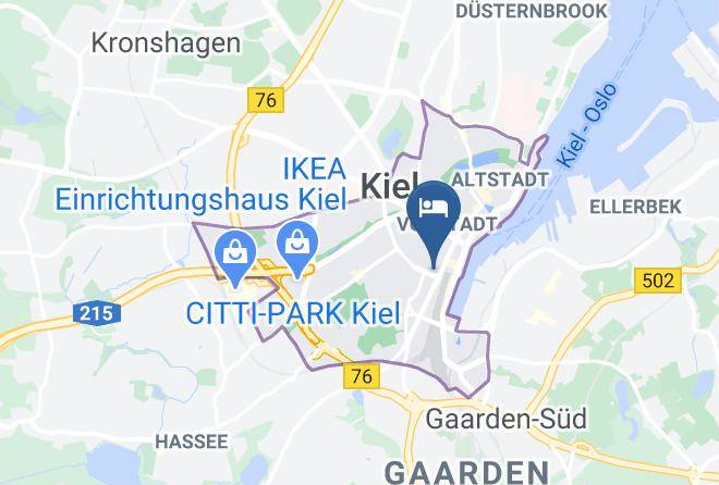 Berliner Hof Das Groste Privat Gefuhrte Garni Hotel In Kiel Map