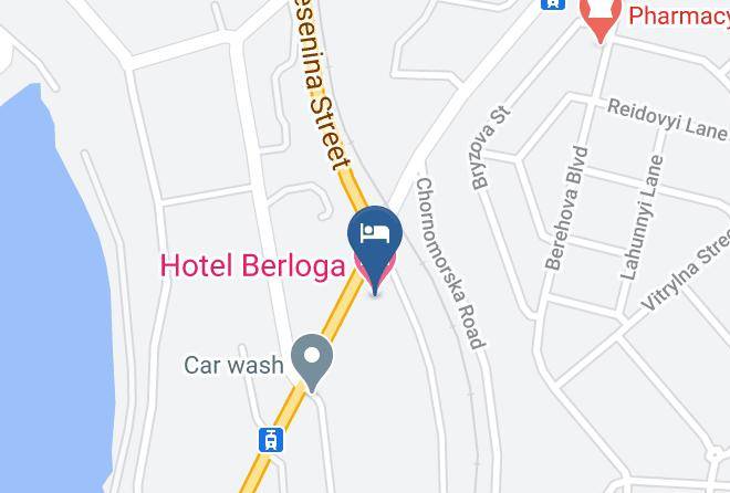 Hotel Berloga Map