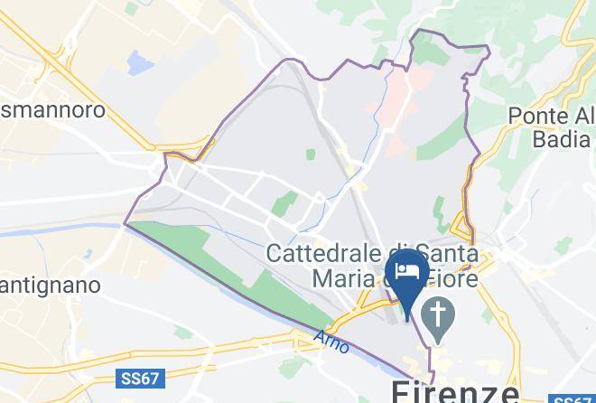 Florence - Hotel Berna Maps