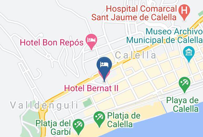 Hotel Bernat Ii Map
